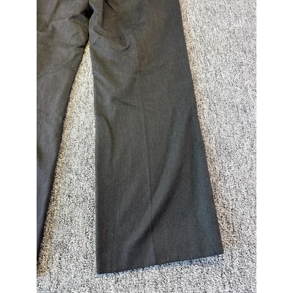 Banana Republic Classic Dress Pants Men 38x32 Gray Straight Leg High Rise Formal